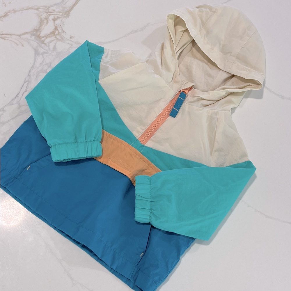 Cat & Jack 90s Throwback Windbreaker - Size 12m